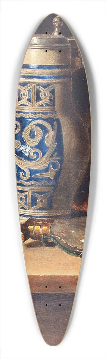 Max Schdl - Still Life With Pitcher And Powder Flask 39.3 inch art pintail longboard deck