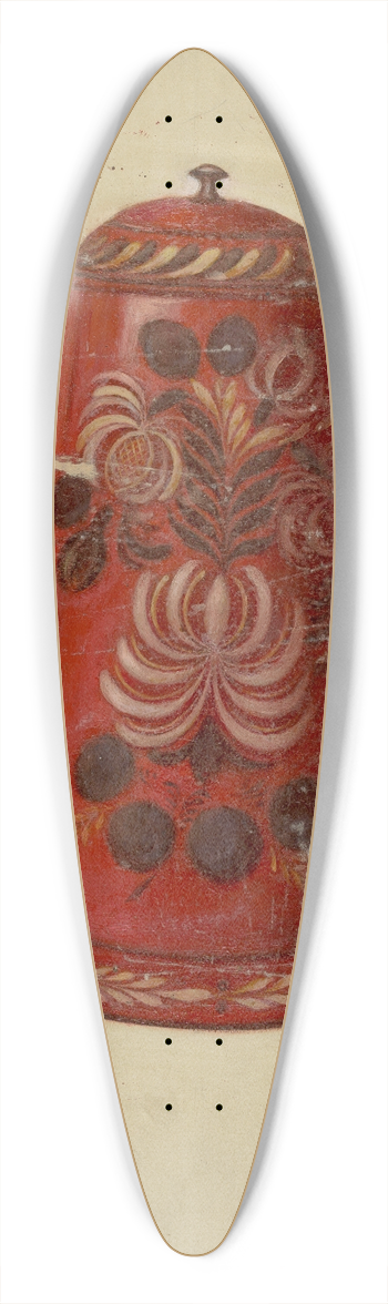 Max Soltmann - Toleware Coffee Pot 39.3 inch art pintail longboard deck