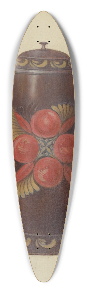 Max Soltmann - Toleware Tin Coffee Pot 39.3 inch art pintail longboard deck