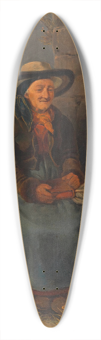 Melchior Fritsch - Am Friedhof 39.3 inch art pintail longboard deck