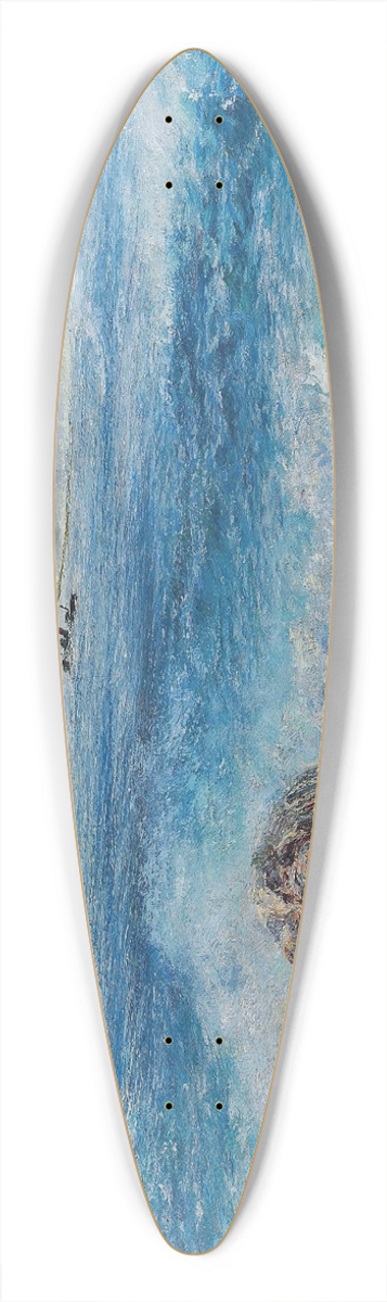 Menci Clement Crni - Neverin 39.3 inch art pintail longboard deck