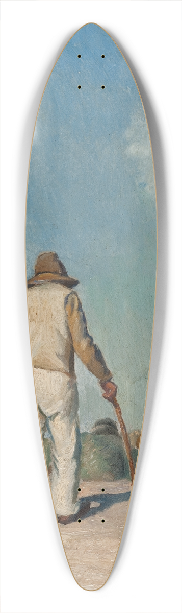 Michael Ancher - Blind Christian. Study 39.3 inch art pintail longboard deck