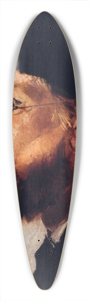 Michael Ancher - Nils Hansteen 39.3 inch art pintail longboard deck