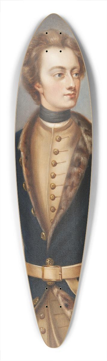 Michael Dahl - Karl XII (1682-1718), Count Palatine of Zweibrcken, King of Sweden 39.3 inch art pintail longboard deck