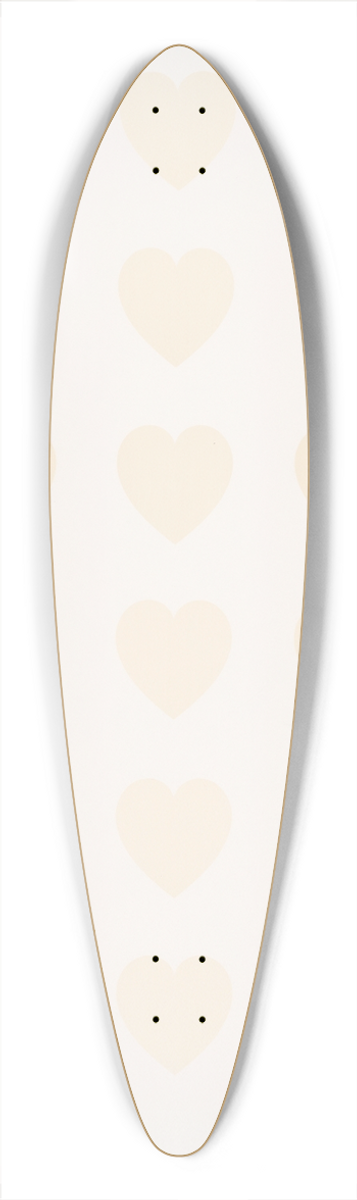 Michael David Brown - A three-fold cord is not easily broken 39.3 inch art pintail longboard deck