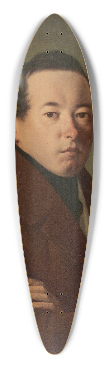 Michael Neder - Selbstbildnis 39.3 inch art pintail longboard deck