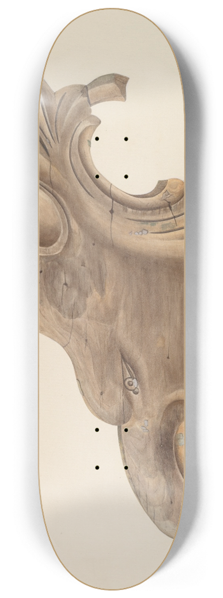 Clayton Clements - Animal Head 8.25 inch art skate deck