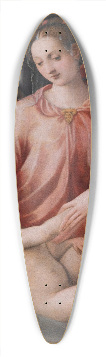Michele Tosini - The Holy Family With The Infant Saint John The Baptist 39.3 inch art pintail longboard deck