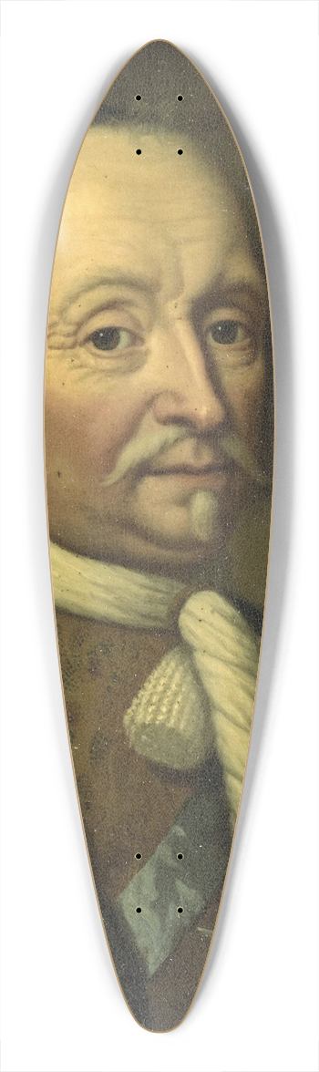 Michiel Van Musscher - Portrait of Johan Maurits (1604-79), count of Nassau-Siegen and governor of Brazil 39.3 inch art pintail longboard deck