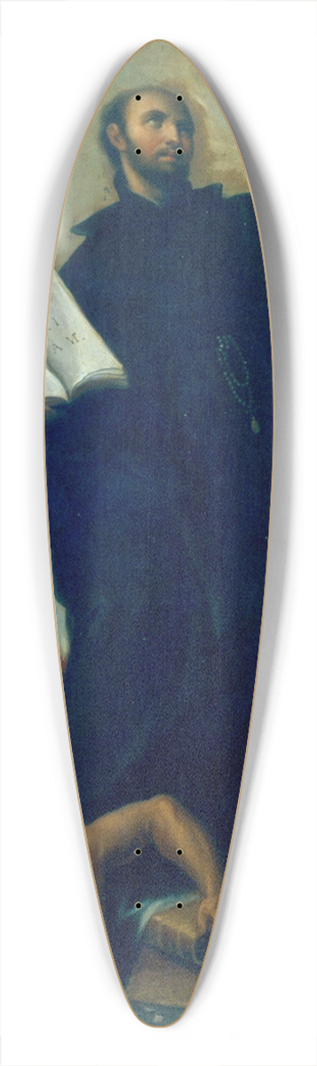 Miguel Cabrera - Saint Ignatius Loyola 39.3 inch art pintail longboard deck