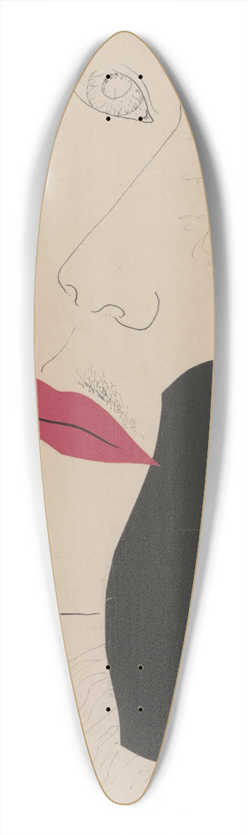 Mikul Galanda - Desire 39.3 inch art pintail longboard deck