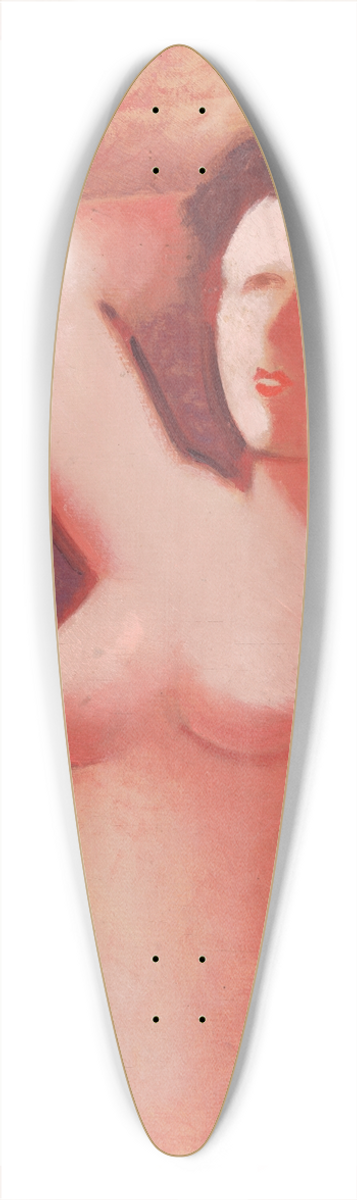 Mikul Galanda - Morning 39.3 inch art pintail longboard deck