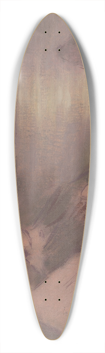 Milan Thomka Mitrovsk - Blending of Soul 39.3 inch art pintail longboard deck