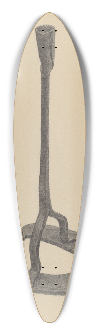 Mildred Ford - Candle Holder 39.3 inch art pintail longboard deck