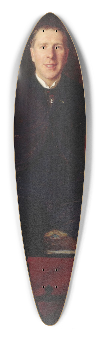 mile Friant - Portrait dErnest Coquelin, dit Coquelin cadet (1848-1909), socitaire de la Comdie-Franaise 39.3 inch art pintail longboard deck