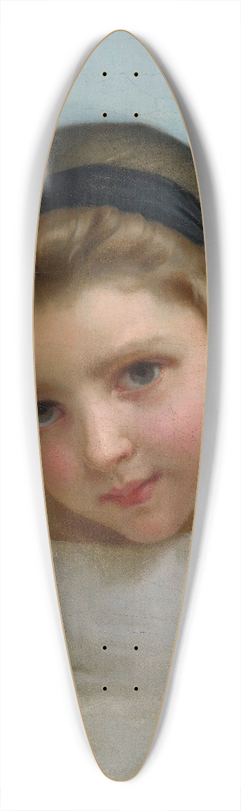 mile Munier - Portrait Of A Young Girl 39.3 inch art pintail longboard deck