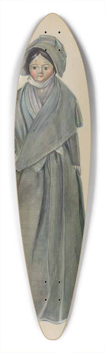 Mina Lowry - Doll 39.3 inch art pintail longboard deck