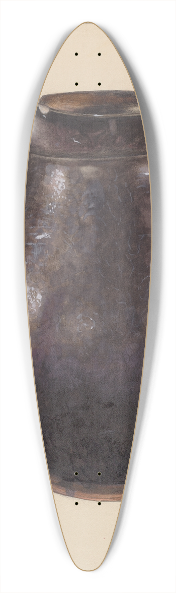 Mina Lowry - Pitcher 39.3 inch art pintail longboard deck