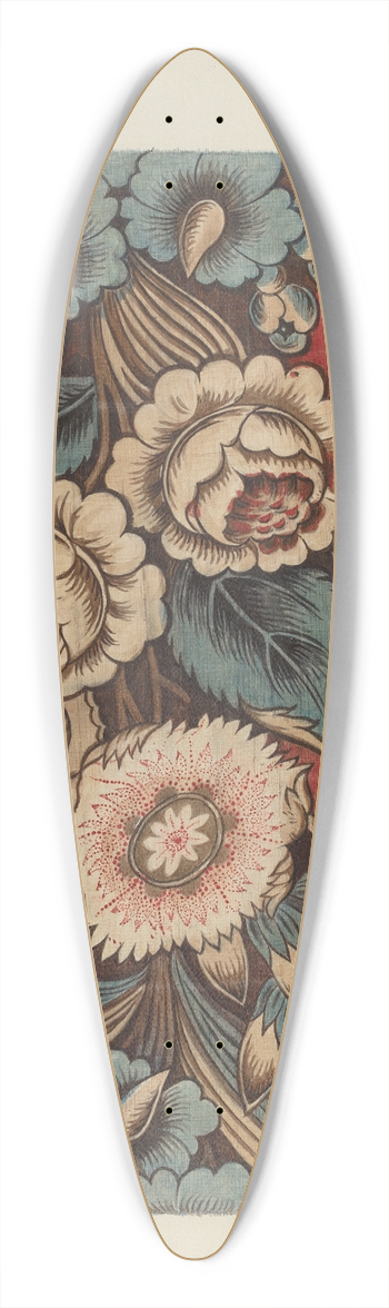 Mina Lowry - Printed Cotton 39.3 inch art pintail longboard deck