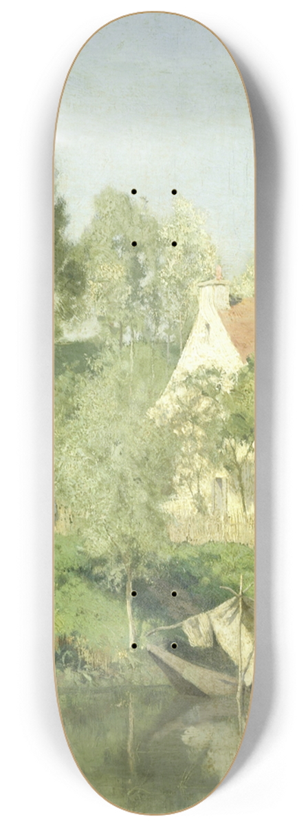 Coen Metzelaar - Aan de Oise 8.25 inch art skate deck