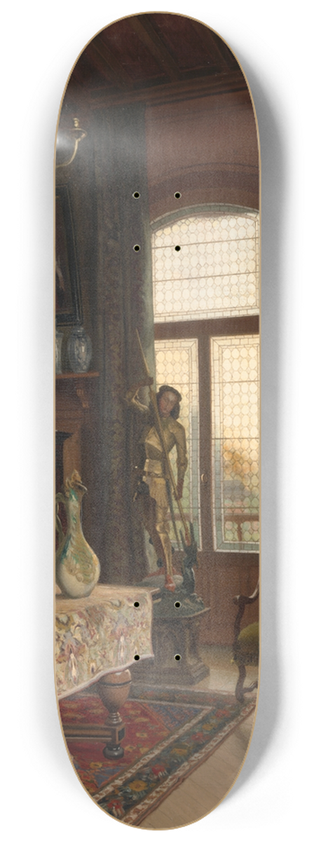 Coen Metzelaar - Het atelier van de heer Willet in le Vesinet 8.25 inch art skate deck