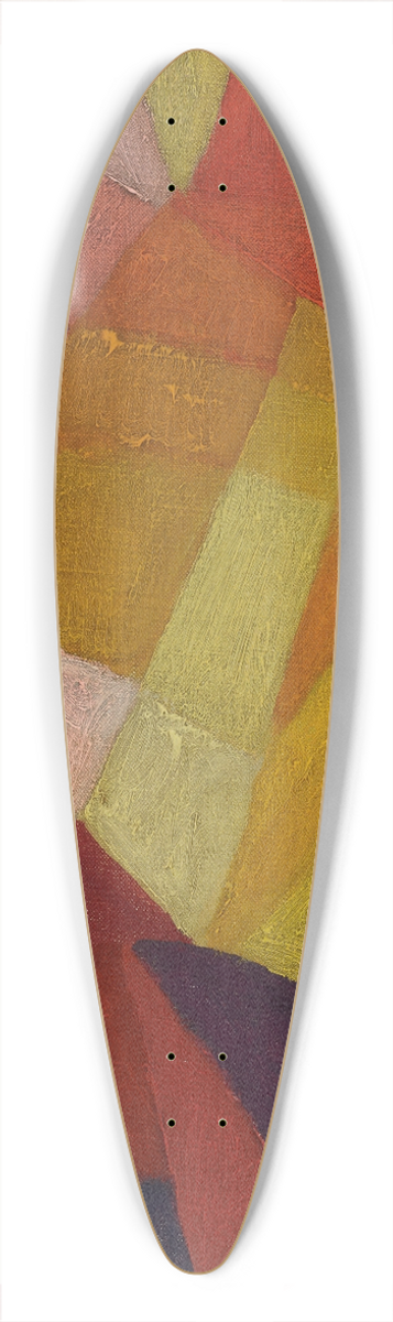 Morgan Russell - Synchromy 39.3 inch art pintail longboard deck