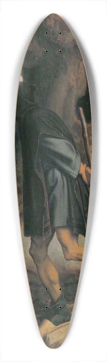 Moritz von Schwind - Rbezahl 39.3 inch art pintail longboard deck