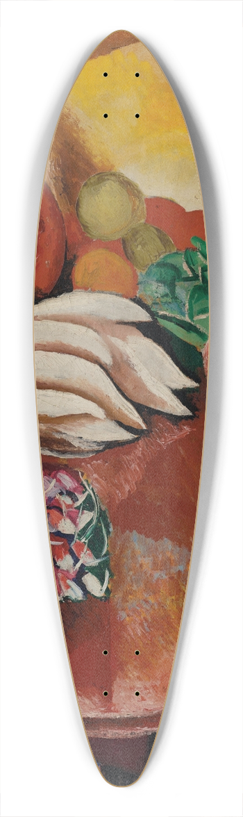Mose Kisling - Ananas et pichet 39.3 inch art pintail longboard deck