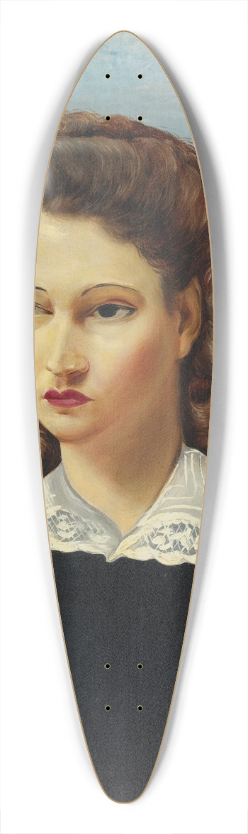 Mose Kisling - La belle brsilienne 39.3 inch art pintail longboard deck