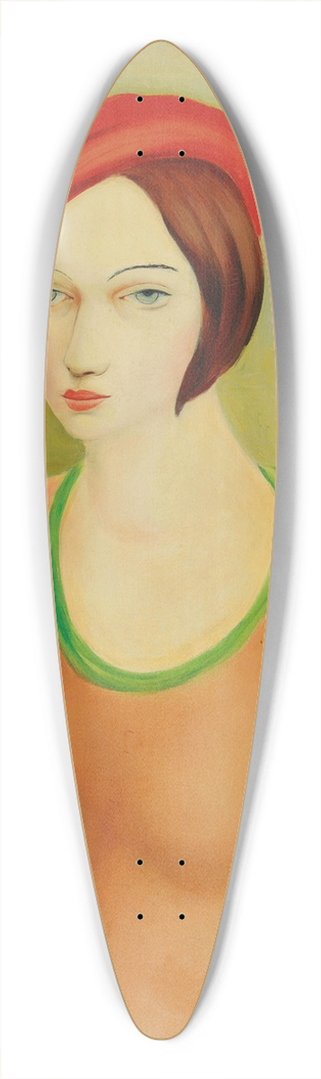 Mose Kisling - Portrait 39.3 inch art pintail longboard deck