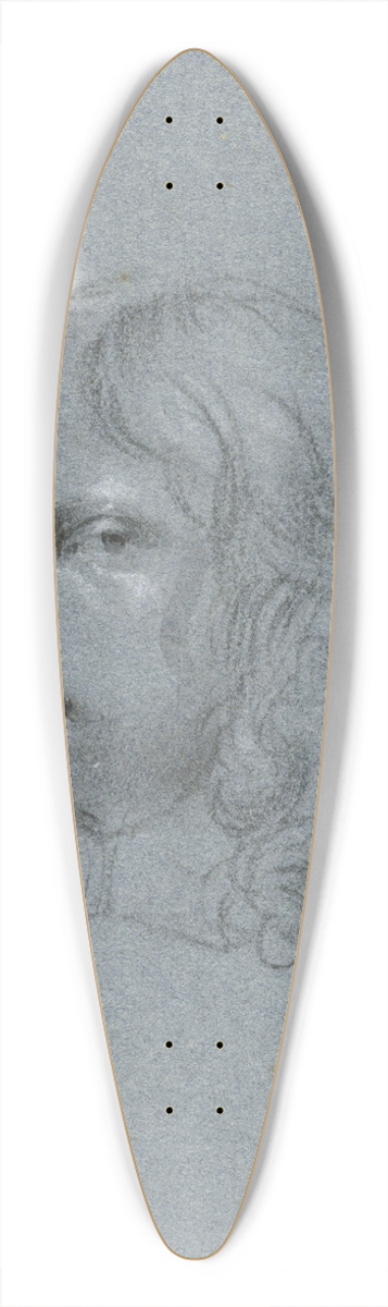 Moses ter Borch - Zelfportret van Moses ter Borch, naar links 39.3 inch art pintail longboard deck