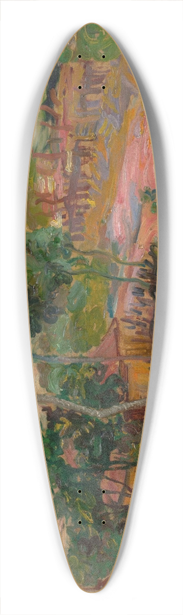 Nadeda Petrovi - Resnik 39.3 inch art pintail longboard deck