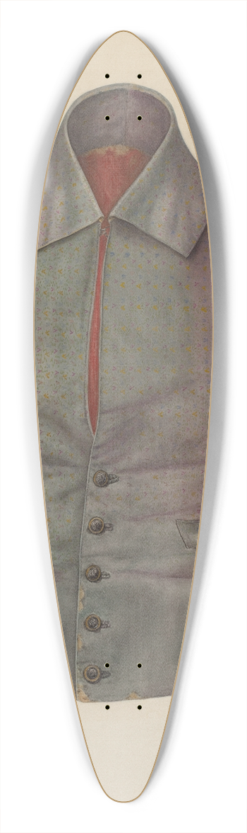 Nancy Crimi - Mans Waistcoat 39.3 inch art pintail longboard deck