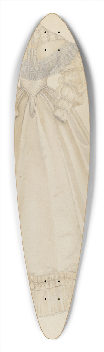 Nancy Crimi - Wedding Dress 39.3 inch art pintail longboard deck