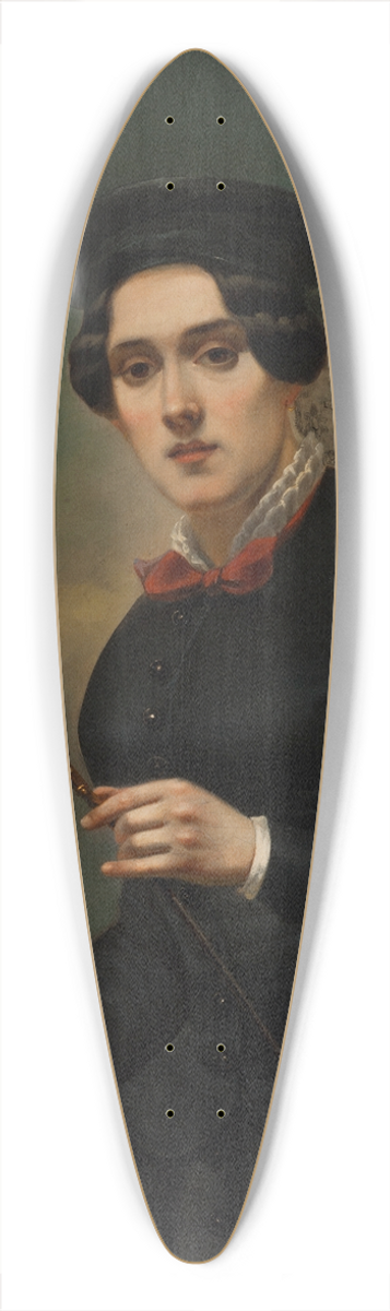 Napoleon Micha Iakowicz - Amazon 39.3 inch art pintail longboard deck