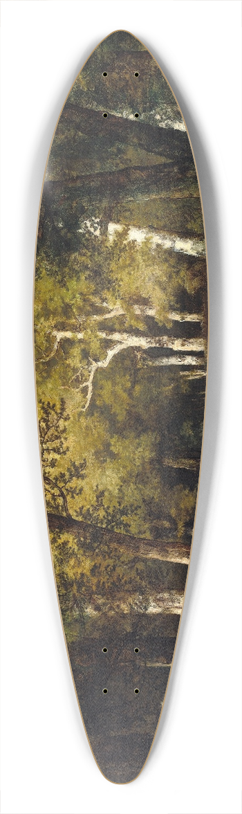 Narcisse-Virgile Diaz de La Pea - In the Forest 39.3 inch art pintail longboard deck