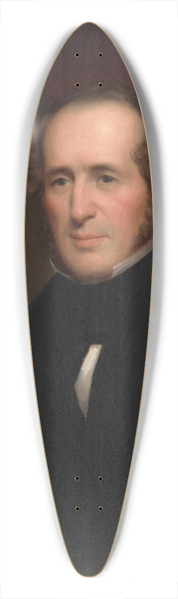 Nathaniel Jocelyn - Cornelius Vanderbilt 39.3 inch art pintail longboard deck