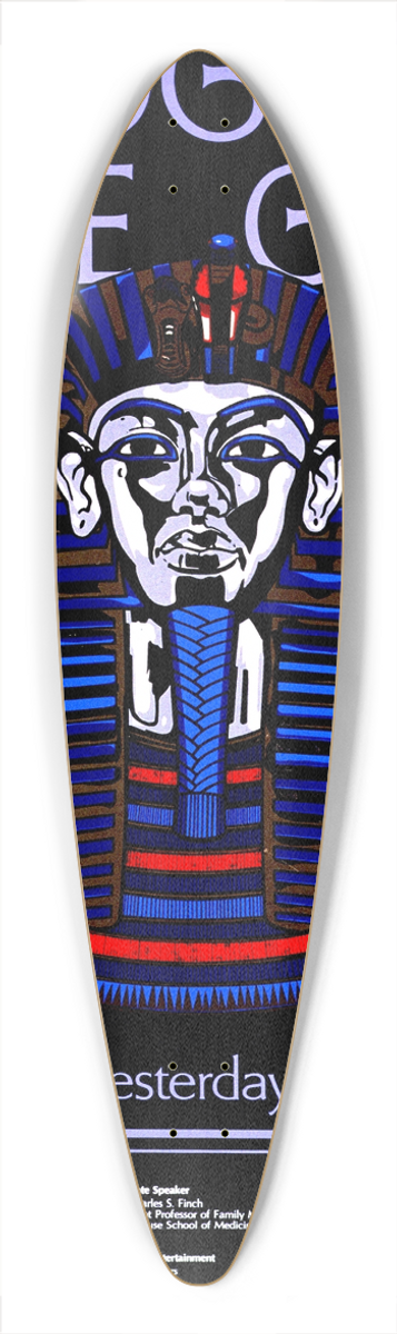 National Institutes of Health - Bridging the gap between yesterday and today 39.3 inch art pintail longboard deck