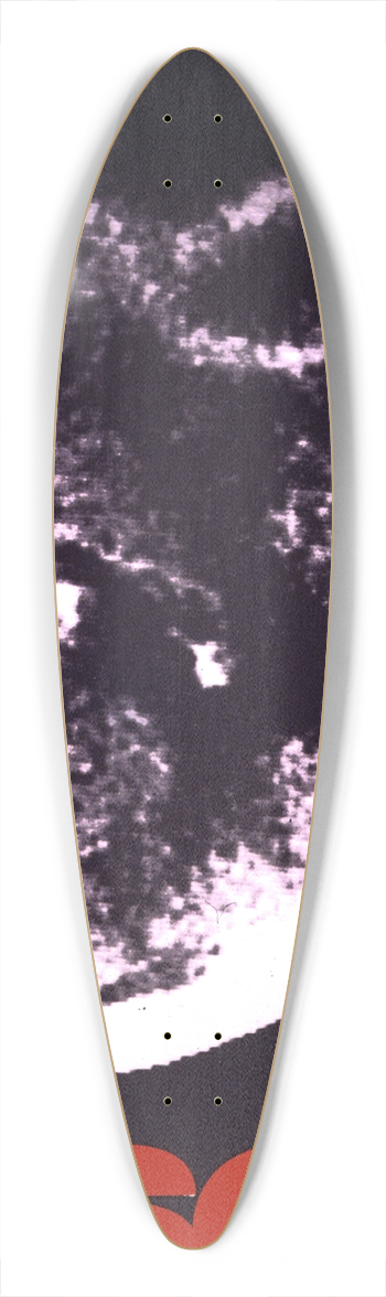 National Institutes of Health - CT scan 39.3 inch art pintail longboard deck