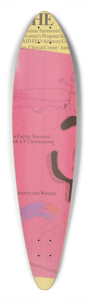 National Institutes of Health - Women in the workforce 39.3 inch art pintail longboard deck