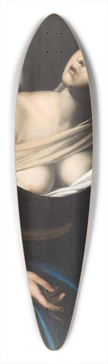 Neapolitan School - Cleopatra 39.3 inch art pintail longboard deck