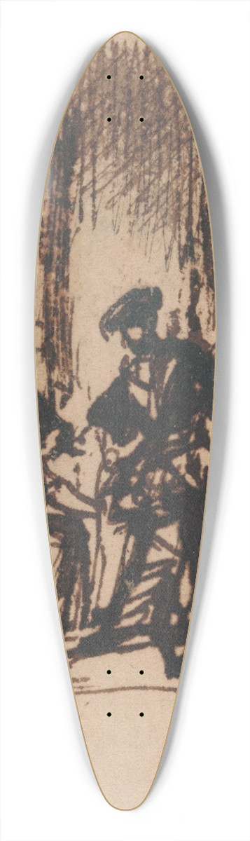 Nicaise De Keyser - Historical Scene 39.3 inch art pintail longboard deck