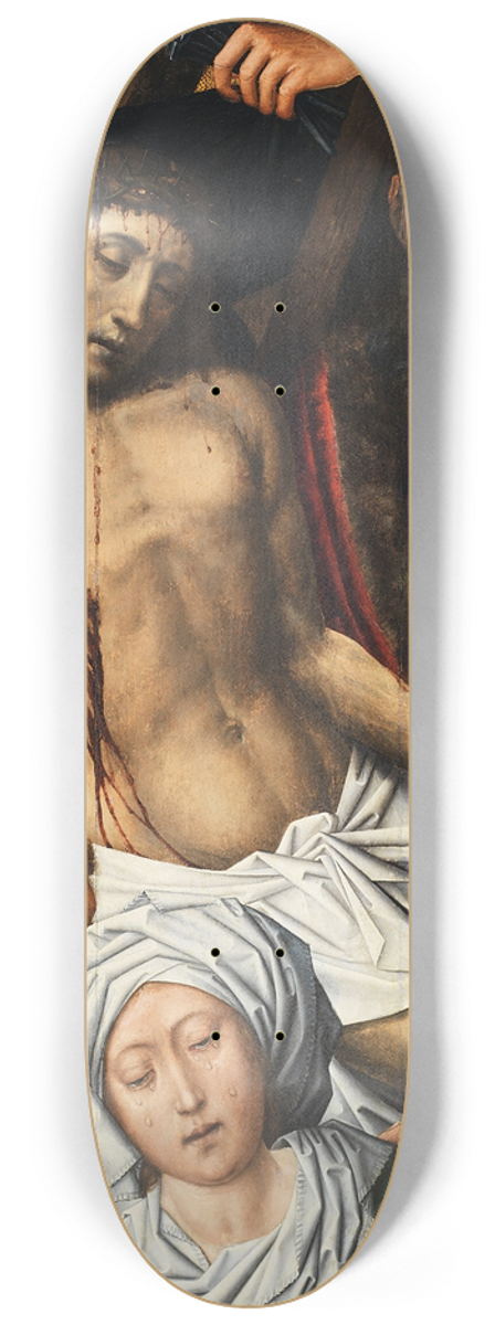 Colijn de Coter - The Descent from the Cross 8.25 inch art skate deck
