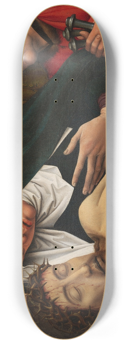 Colijn de Coter - The Lamentation of Christ 8.25 inch art skate deck
