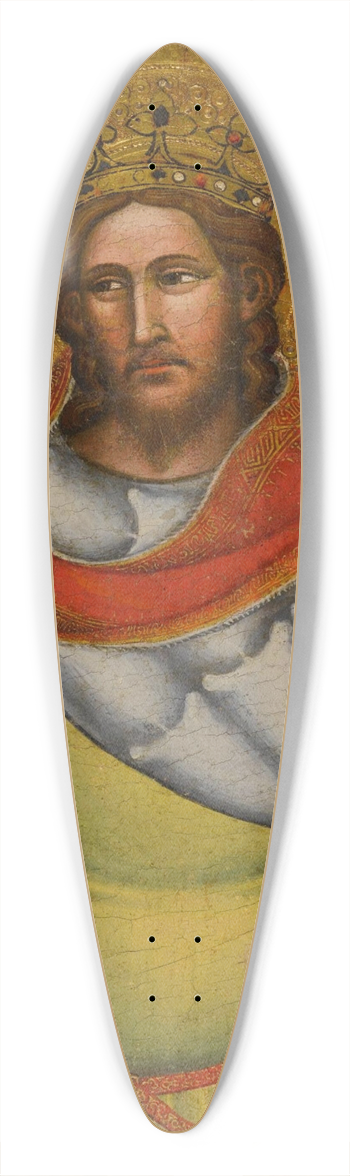 Niccol di Pietro Gerini - Saint Sigismund 39.3 inch art pintail longboard deck
