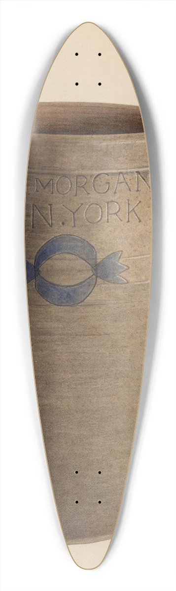 Nicholas Amantea - Crock 39.3 inch art pintail longboard deck