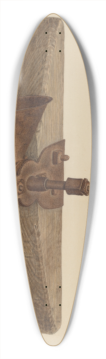 Nicholas Amantea - Grinder 39.3 inch art pintail longboard deck