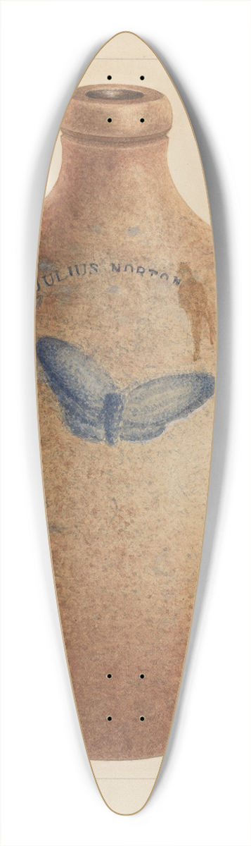 Nicholas Amantea - Jar 39.3 inch art pintail longboard deck