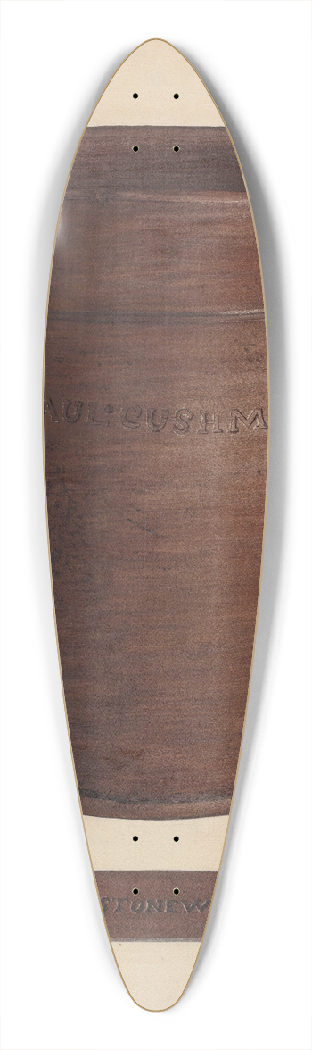Nicholas Amantea - Stoneware Jar 39.3 inch art pintail longboard deck