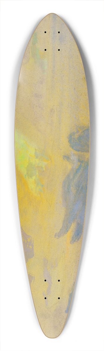 Nicholas Roerich - The Great Sacrifice. Setting for I.F.Stravinskys Ballet Sacred Spring 39.3 inch art pintail longboard deck